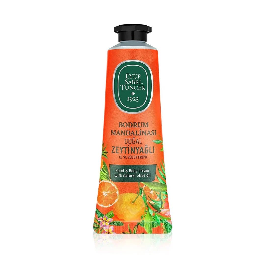 Crema turca corporal revitalizante con aceite de oliva y mandarina de Bodrum – 50 ml -Eyüp Sabri Tuncer – Dreams of Light