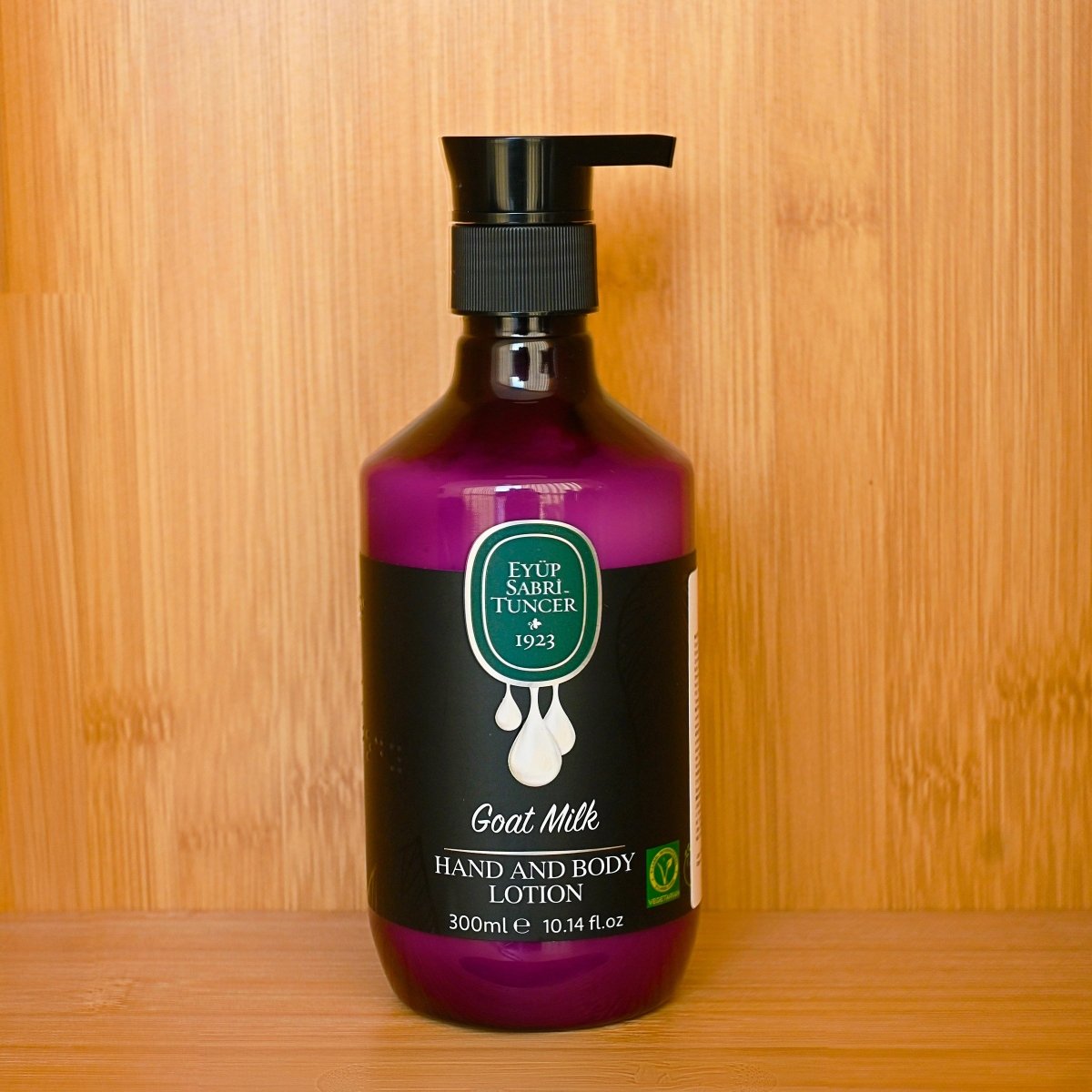 Loción corporal regeneradora con leche de cabra – 300 ml – Loción corporal natural Eyüp Sabri Tuncer – Grupo DoL