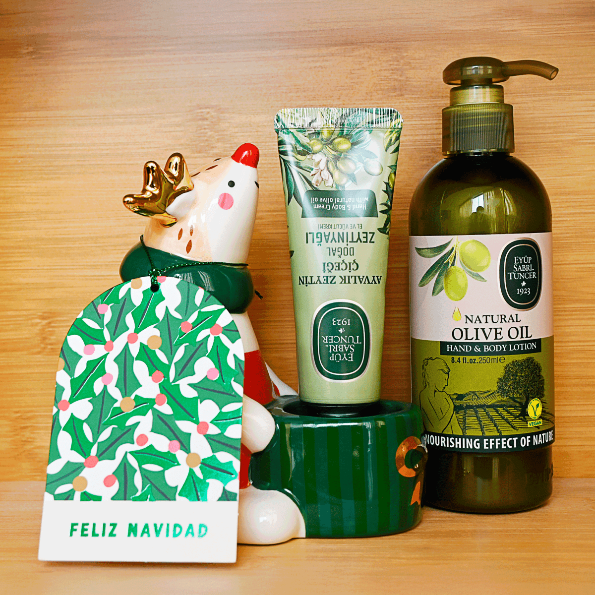 Set Mediterráneo – Loción de Aceite de Oliva + Crema de Flor de Olivo Ayvalik – Loción corporal natural Eyüp Sabri Tuncer – Grupo DoL