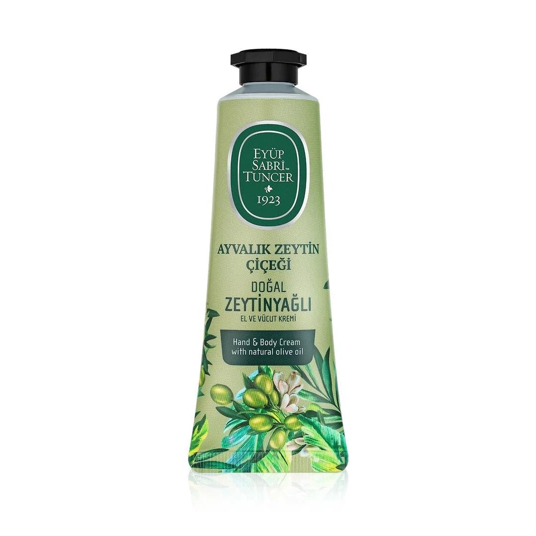 Crema corporal con aceite de oliva y flor de olivo de Ayvalik – 50 ml – Eyüp Sabri Tuncer – Dreams of Light