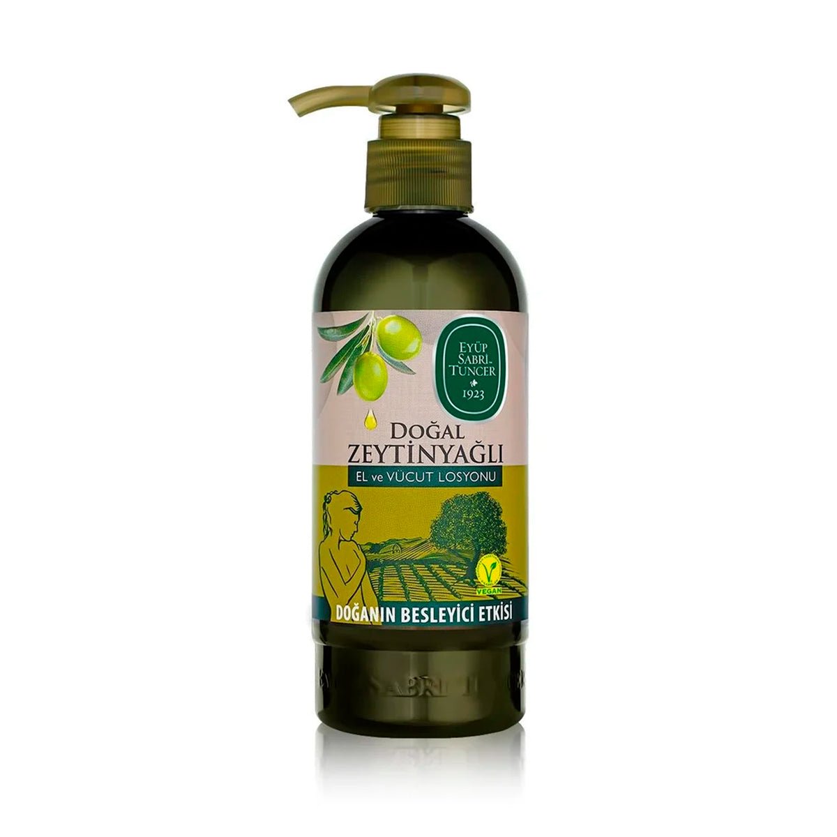Loción corporal nutritiva con aceite de oliva - 250 ml – Loción corporal natural Eyüp Sabri Tuncer – Dreams of Light