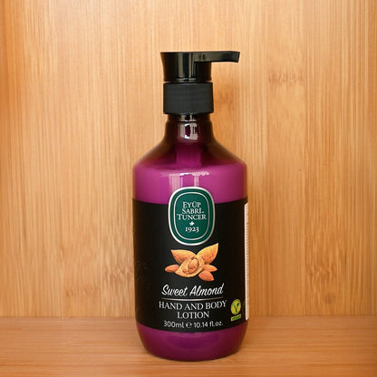 Loción corporal nutritiva con leche de almendra dulce – 300 ml – Loción corporal natural Eyüp Sabri Tuncer – Grupo DoL