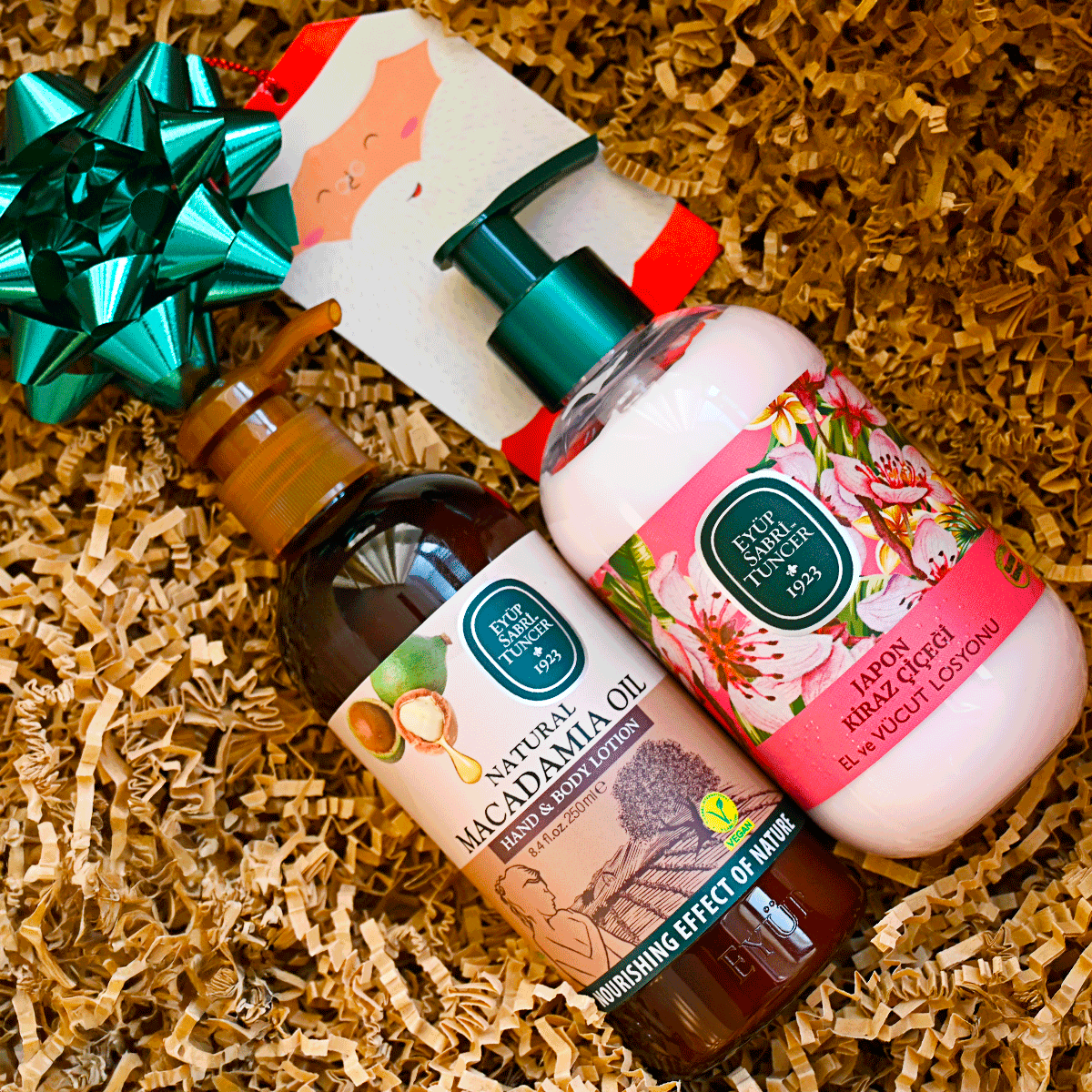 Set Equilibrio Floral & Nutritivo – Loción de Cerezo Japonés & Macadamia – Loción corporal natural Eyüp Sabri Tuncer – Grupo DoL