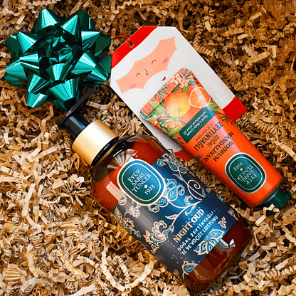 Set Equilibrio Nocturno – Loción Night Oud & crema de Mandarina Bodrum – Loción corporal natural Eyüp Sabri Tuncer – Grupo DoL