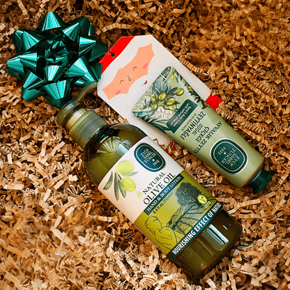 Set Mediterráneo – Loción de Aceite de Oliva + Crema de Flor de Olivo Ayvalik – Loción corporal natural Eyüp Sabri Tuncer – Grupo DoL